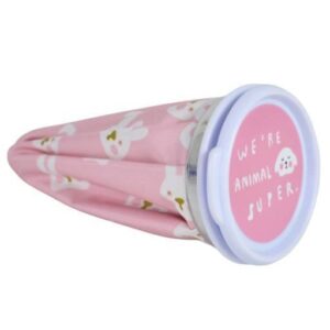 Bolsa de tela con tapa para hielo