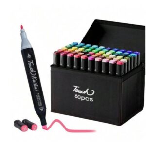 ESTUCHE MARCADORES 60PC