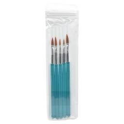 Set de pinceles para decoración de uñas 5pcs